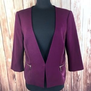 WHITE HOUSE BLACK MARKET 3/4 Sleeve Blazer